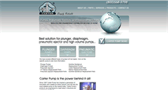 Desktop Screenshot of carterpump.com